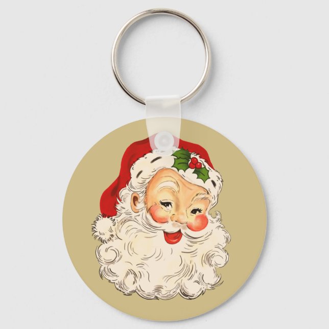 Porte-clés Père Noël no 2 Porte - clé (Recto)