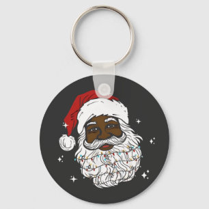 Porte-clés Père Noël noir Noël Histoire noire Noël