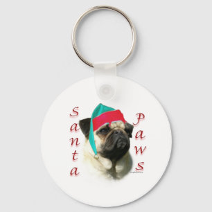 Porte-clés Père Noël Paws Carlins