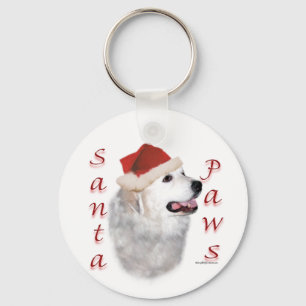 Porte-clés Père Noël Paws dans les Pyrénées
