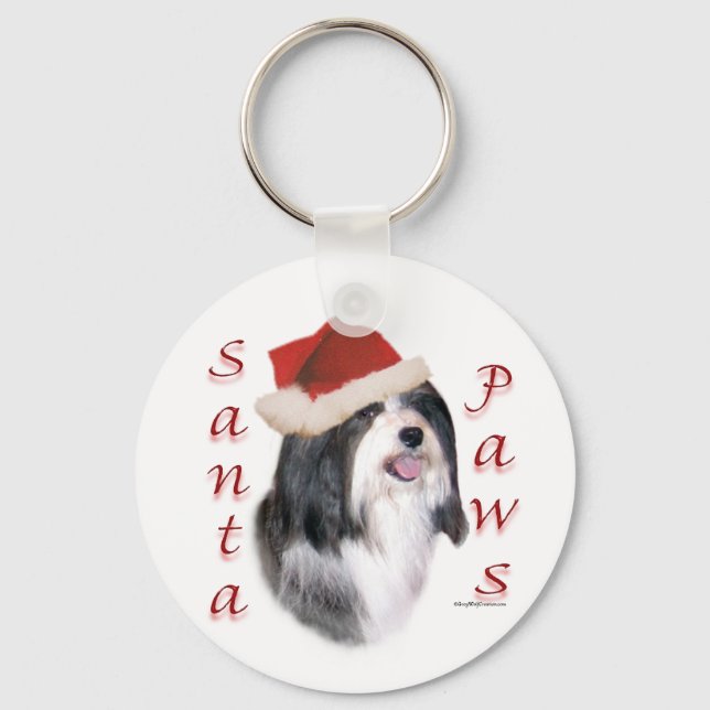 Porte-clés Père Noël Paws Havanais (Recto)