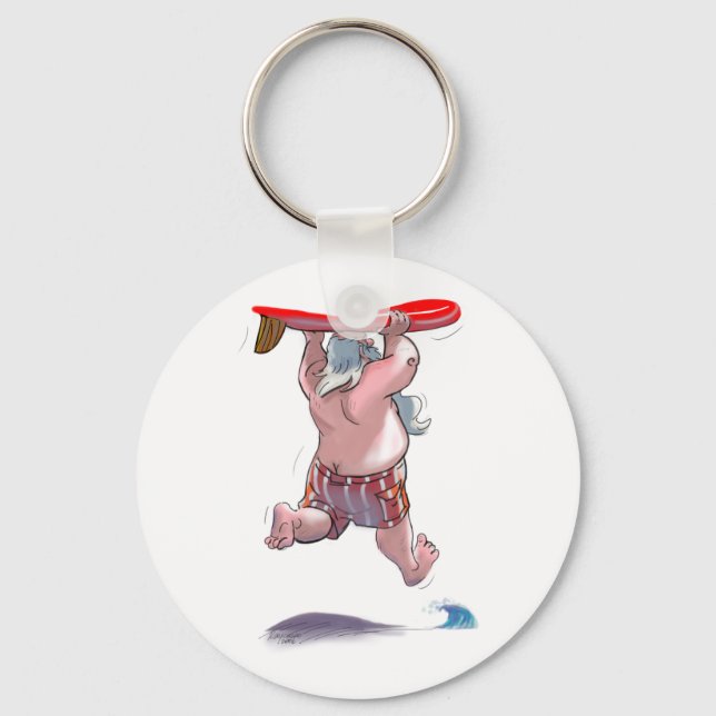 Porte-clés père Noël sans fil (Recto)