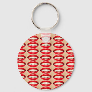 Porte-clés Perfect Smile Femme Fatale Pop-art