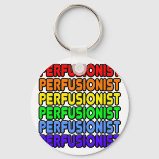 Porte-clés Perfusioniste arc-en-ciel