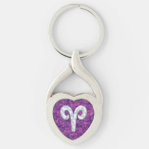 Porte-clés Perle comme Aries Symbole Zodiaque Camouflage numé