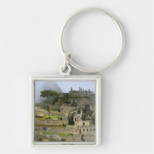 Porte-clés Pérou, Machu Picchu. La citadelle ancienne de