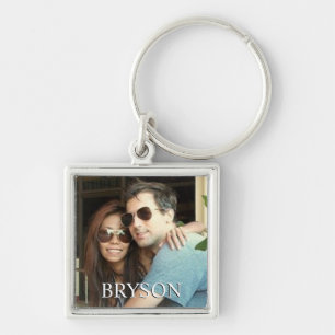 Porte-clés Personalized Couple or Family Photo