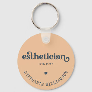 Porte-clés Personalized Esthetician Cosmetologist Beautician