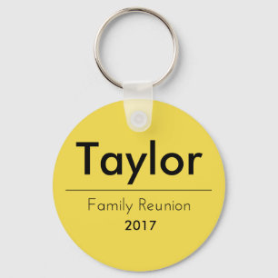Porte-clés Personalized Family Reunion Keychain