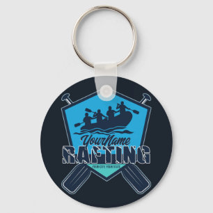 Porte-clés Personalized Rafting Whitewater River Adventure 