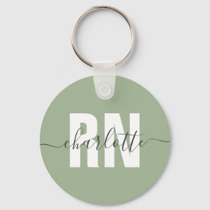 Porte-clés Personalized RN Registered Nurse Graduation Gifts