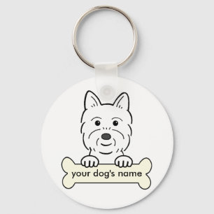 Porte-clés Personalized Westie