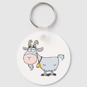 Porte-clés Personnage de dessin animé de chèvre