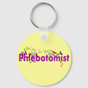 Porte-clés Personnages en allumettes de veine de Phlebotomist