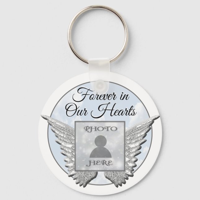 Porte-clés Personnalisation du mémorial photo (Recto)