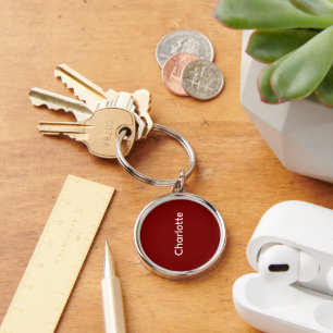 Porte-clés personnalisé avec nom, cadeau accessoir
