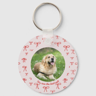 Porte-clés personnalisé avec photo de l'animal de 