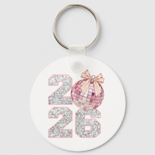 Porte-clés personnalisé - Bonne année 2026