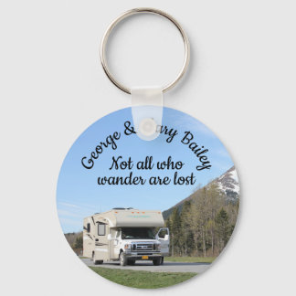 Porte-clés Personnalisé Camper RV Porte - clé Votre Photo