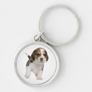 Porte-clés personnalisé Chien Beagle Puppy d'amour