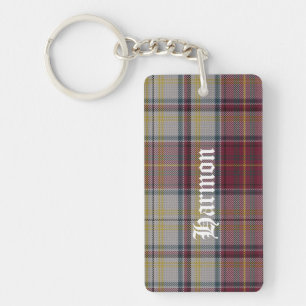 Porte-clés personnalisé Clan Harmon Tartan Plaid