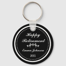 Personnalisé Moderne Élégant Noir&Blanc Joyeux Ret