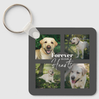 Porte-clés Personnalisé Pet 5 Photo Collage de conservation M