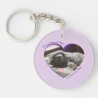Porte-clés personnalisé pour animal de sauvetage