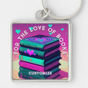 Porte-clés Personnalisé Pour L'Amour Des Livres
