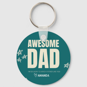 Porte-clés personnalisé Super Papa Fête des Pères 