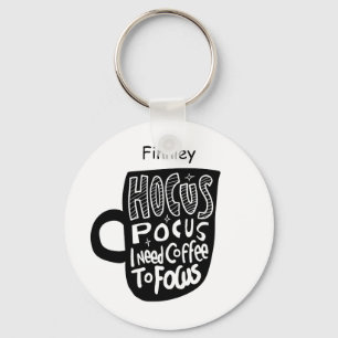 Porte-clés Personnalisé sur mesure J'ai besoin de café pour