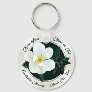 Porte-clés Personnalisée, Flower Party Faveurs pour n'importe
