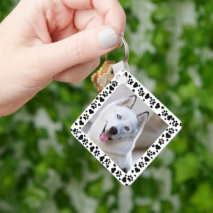 Porte-clés Personnaliser Animaux de compagnie Photo Chien Emp