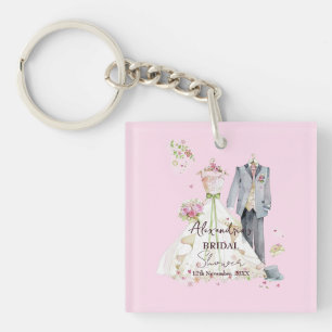 Porte-clés Personnaliser la robe de mariée pour la fête de ma