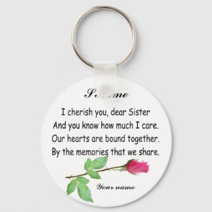 PORTE-CLÉS PERSONNALISER LE PORTE - CLÉ SOEUR