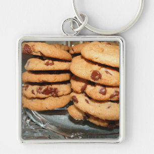 Porte-clés Personnaliser les cookies Dessert Chocolate Chip S