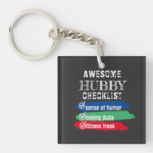 Personnaliser Magnifique Hubby Checklist Valentine