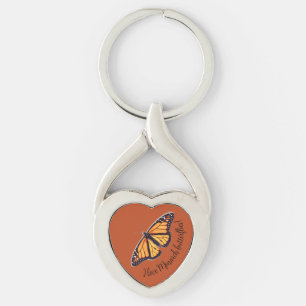Porte-clés Personnaliser papillon monarque