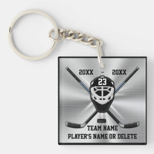 Porte - clés personnalisés d'hockey avec 3 zones