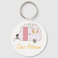 Porte-clés personnalisés pour propriétaire de cara