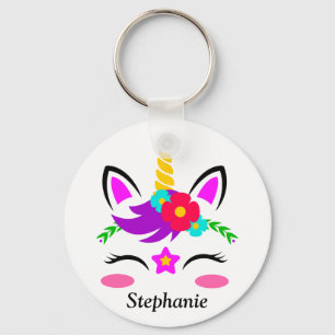 Porte-clés Personnalité de l'Unicorn Rouge