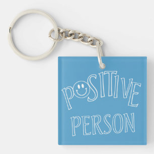 Porte-clés Personne Positive
