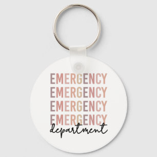 Porte-clés Personnel du service des urgences   infirmière   T