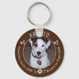 Porte-clés Perte personnalisée pour animaux de compagnie - mé