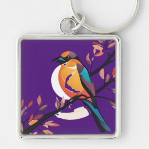Porte-clés Perwinkle Pelican Bauble