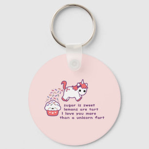 Porte-clés Pet mignon de licorne