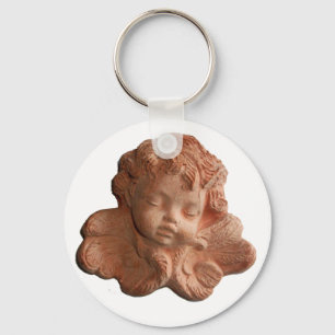 Porte-clés PETIT ANGE FLORENTINE, blanc
