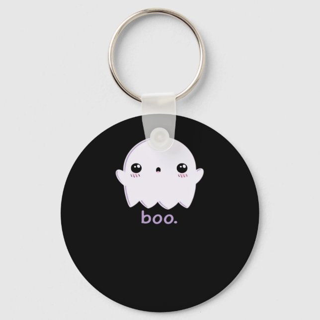 Porte-clés Petit Boo mou Halloween (Recto)