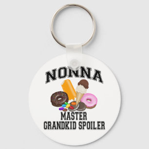 Porte-clés Petit-enfant Spoiler Nonna