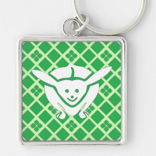 Porte-clés Petit lapin japonais, vert